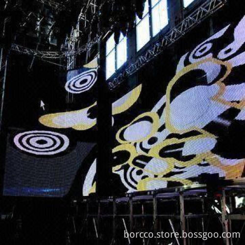 Stage flexible LED display screen